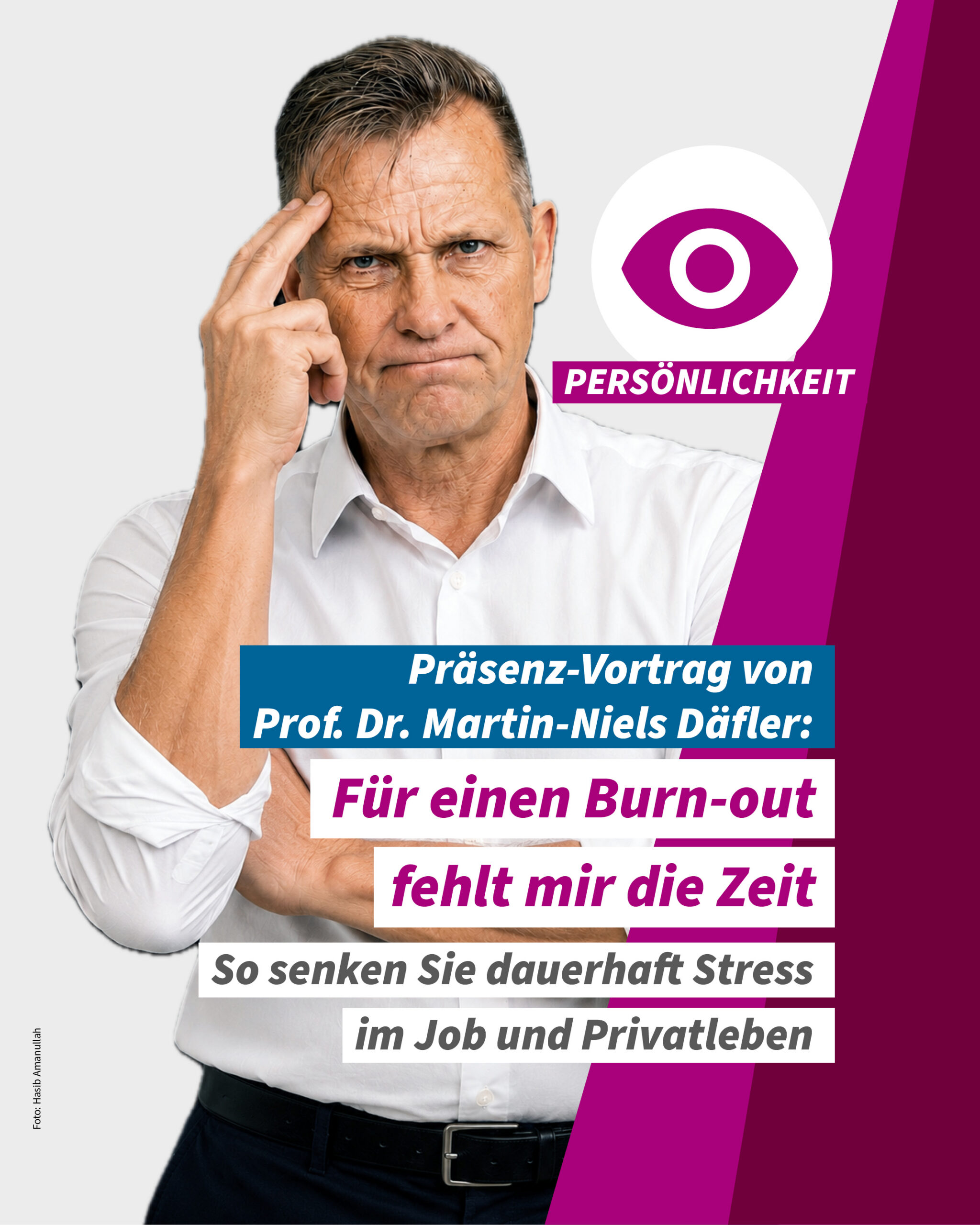 Für einen Burn-out fehlt mir die Zeit