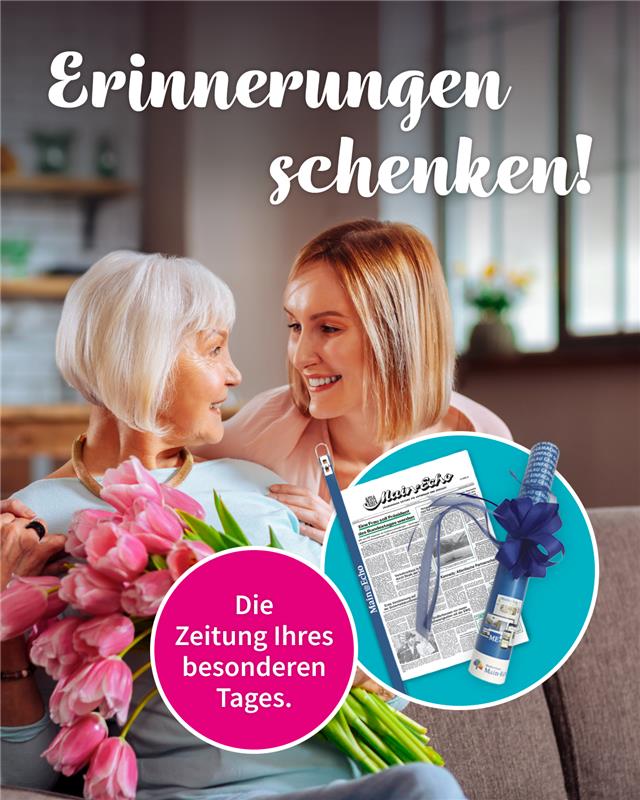 Erinnerungen schenken